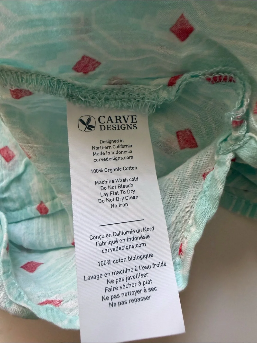 Carve Designs Coastal Cover Up in Cinema size XL NWOT